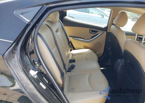 2013 Hyundai Elantra Limited из США, поврежденный, VIN KMHDH4AE0DU930843